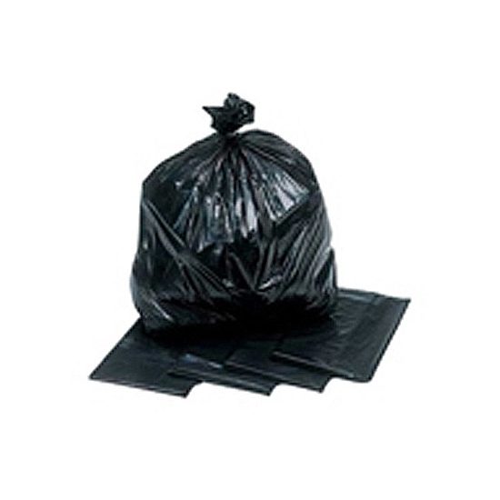 Black Refuse Sacks CHSA Medium Duty 18/29 x 38" per case of 200