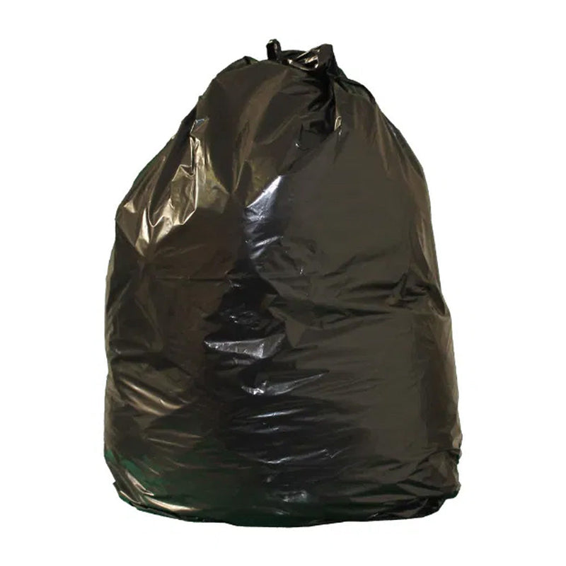 Black Refuse Sacks, PRO Q Extra HD, 18/29x38", LDPE, per 200