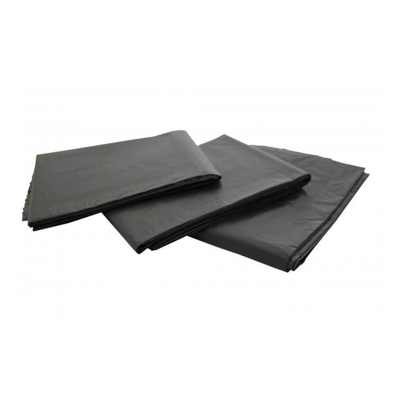 CHSA Heavy Duty Black Refuse Sacks, 18/29 x 34", per Pack of 200