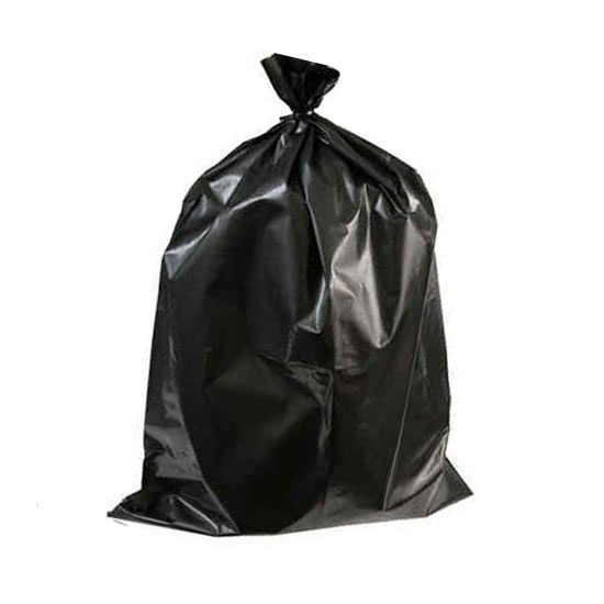 CHSA Heavy Duty Black Refuse Sacks 18/32 x 39"