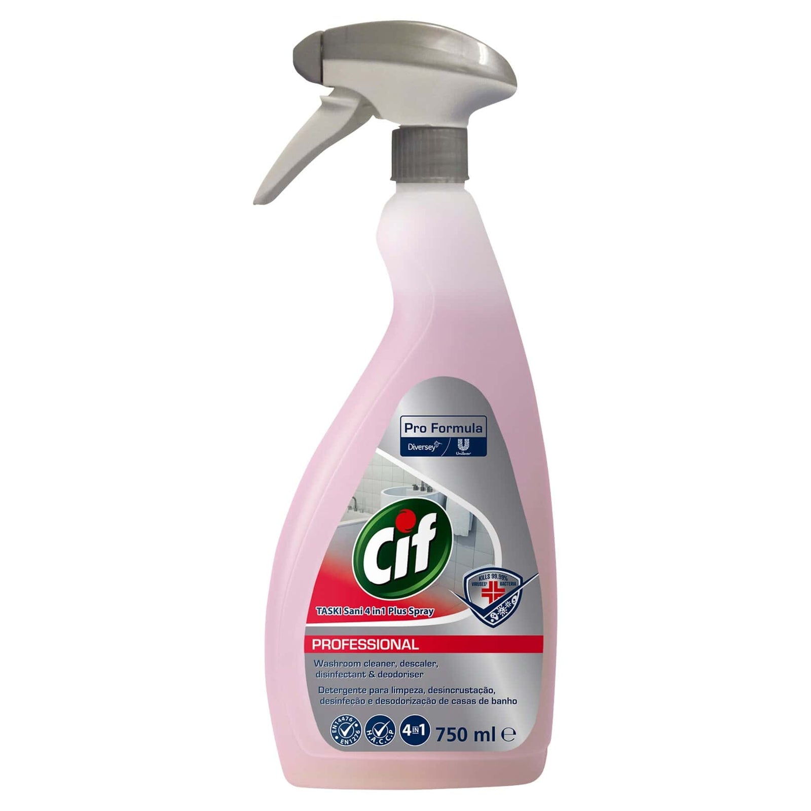 CIF Professional 4in1 Washroom Plus Trigger Spray 750ml