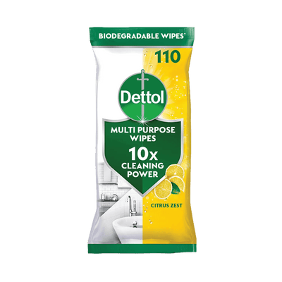 Dettol Multi Surface Wipes Citrus 110’s
