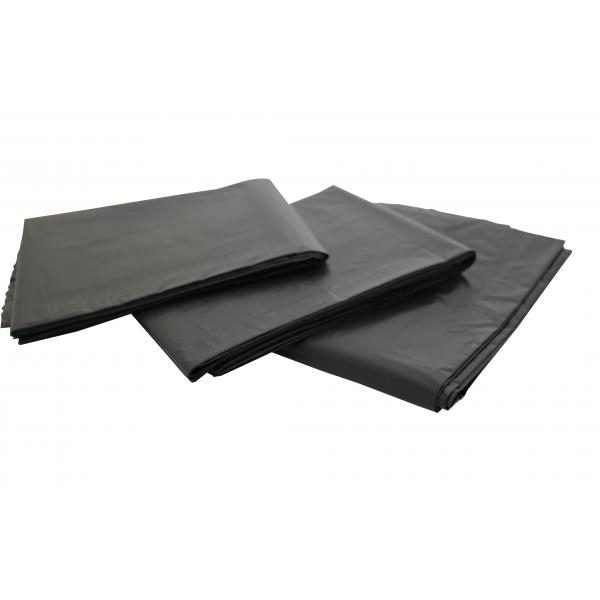 Extra Heavy Duty Wheelie Black Bin Liners, 28/41 x 55", per pack of 50