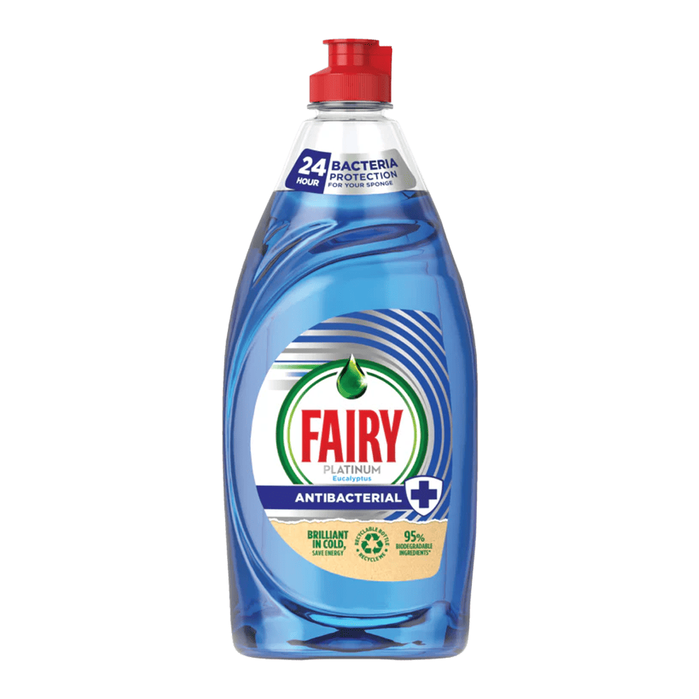 Fairy Platinum Anti Bacterial Washing Up Liquid 520ml
