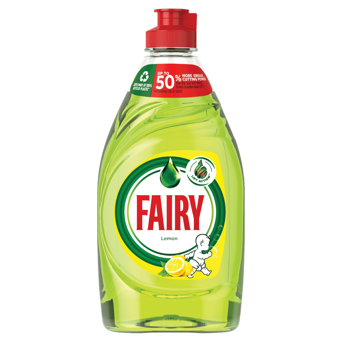 Fairy Washing Up Liquid Lemon 320ml