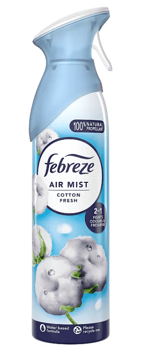 Febreze Air Freshener Spray Cotton Fresh 185ml
