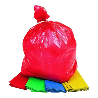 Red CHSA Heavy Duty Refuse Sacks 18/29 x 38" (Case of 200)